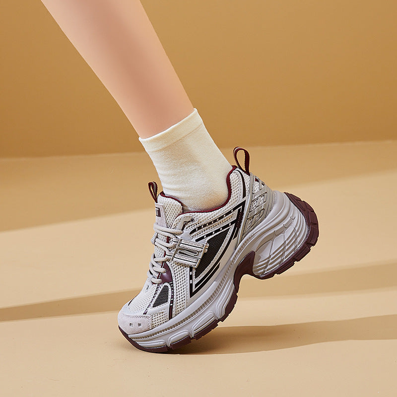 Women's Dad Trendy Autumn Korean Fashion Platform Women's Sports Shoes