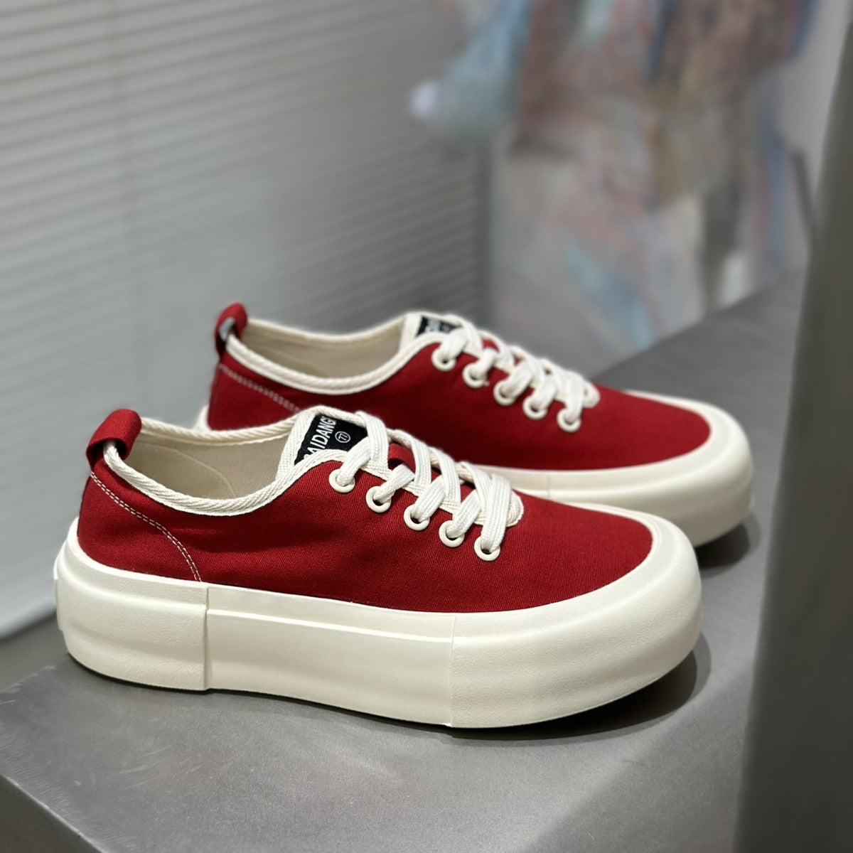 Women's Breathable Summer Thick Bottom Comfortable Versatile Canvas Shoes
