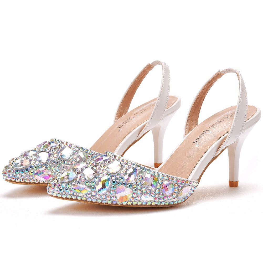 Stiletto Plus Size Wedding Bridal Party Heels