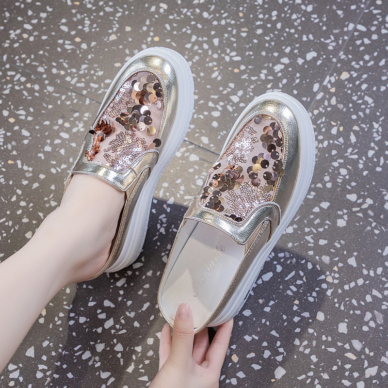 Women's Height Increasing Insole Summer Platform Wedge Sandals