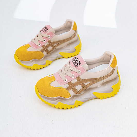 Women's & Men's Increasing Insole Platform Dad Autumn Fashion Men's Shoes