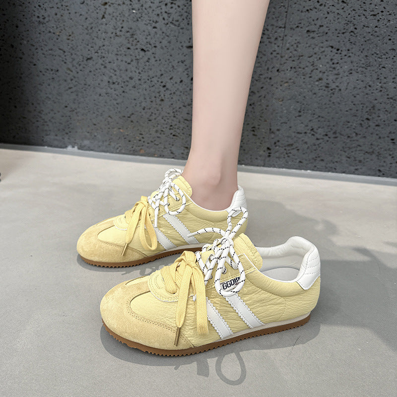 Women's Retro German Training Spring Flat Bottom Sports Versatile Cortez Comfortable Sneakers