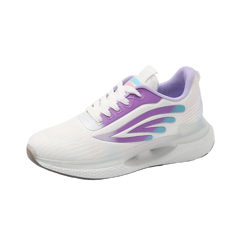 Women's Spring Female Fly Woven Mesh Travel Casual Shoes