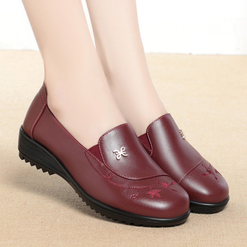 Women's Single Soft Bottom Surface Large Size For Women's Casual Shoes