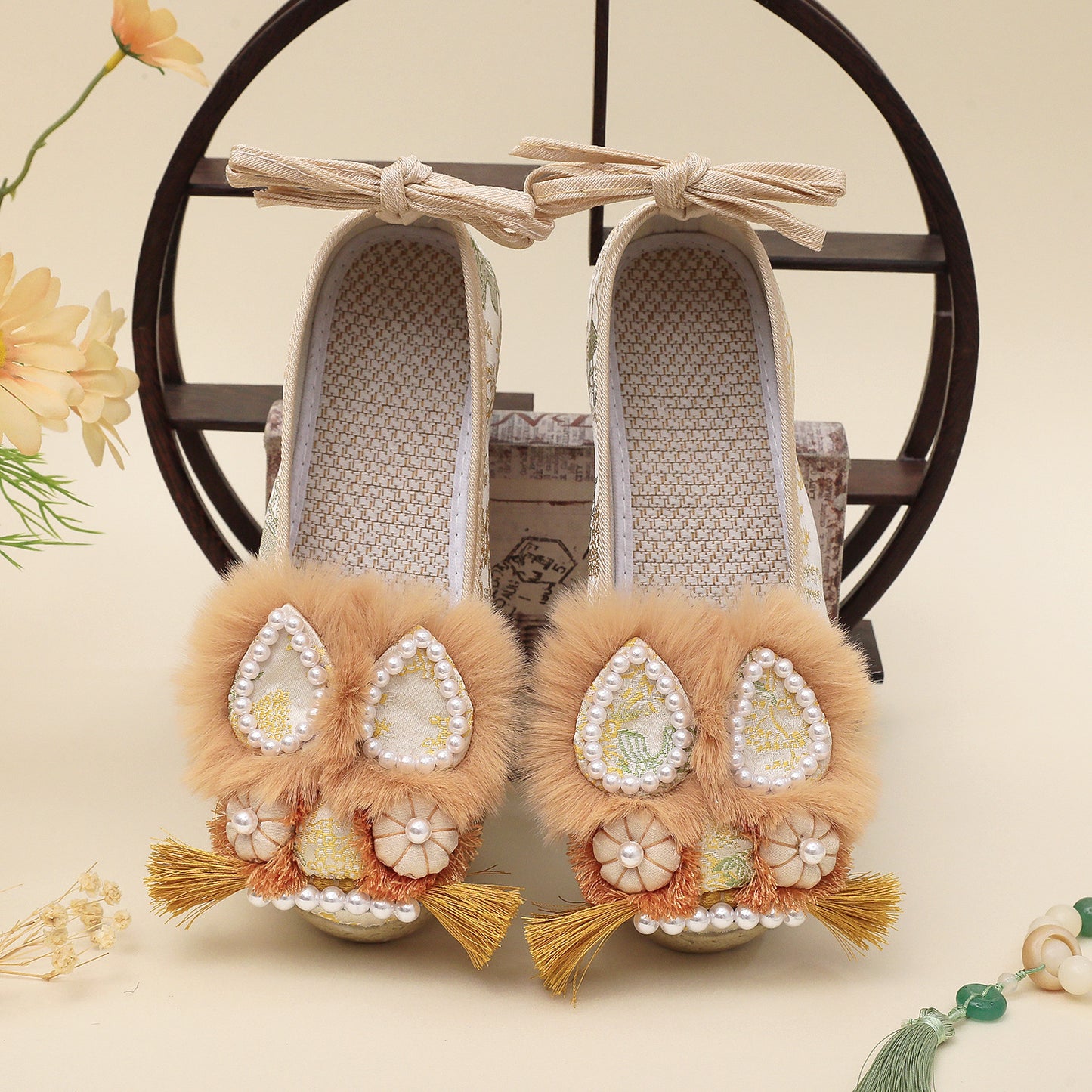 Women's Head Autumn Ethnic Style Adult National Tide Canvas Shoes