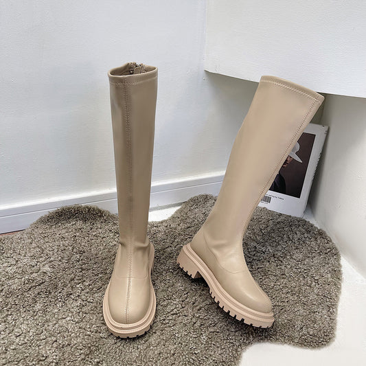 Female Korean Style Fashion Knight High Boots