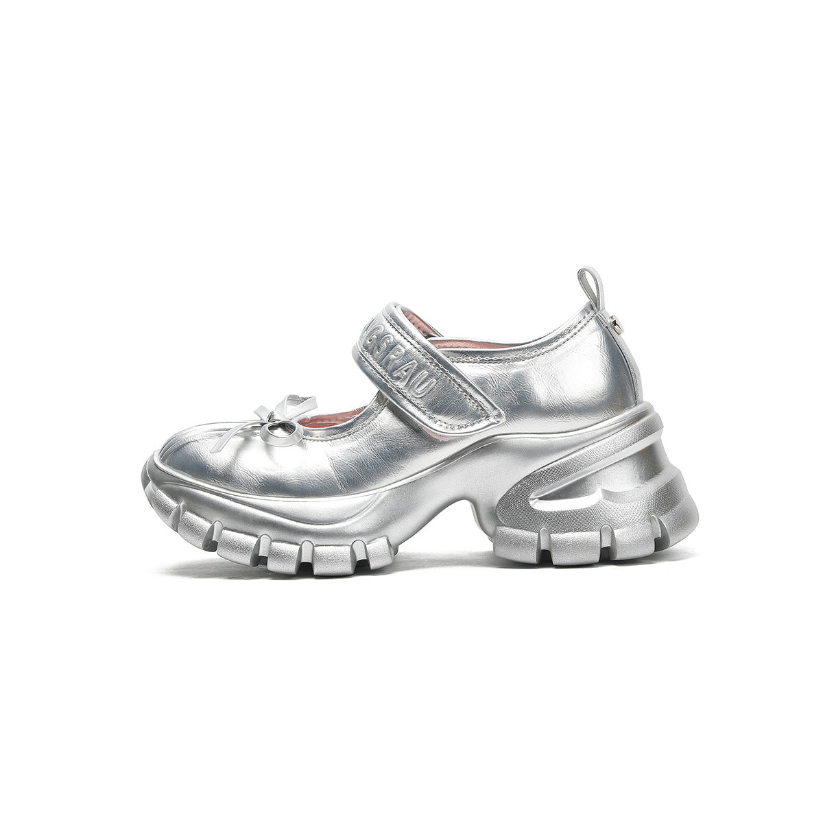 Women's Version Niche Design Sier Ballet Platform Women's Shoes