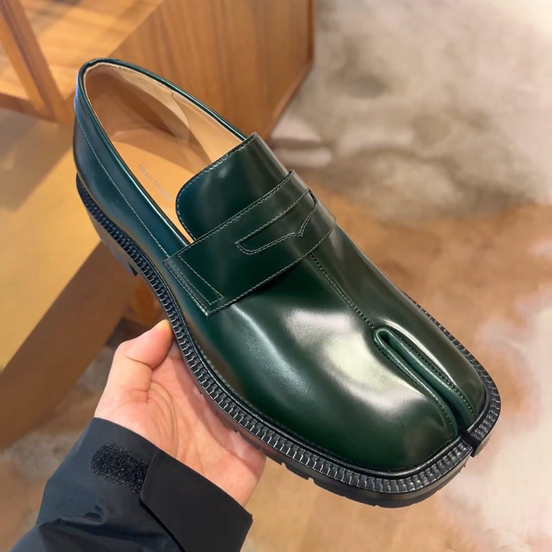 Split Toe Platform Tabi British Trendy Loafers