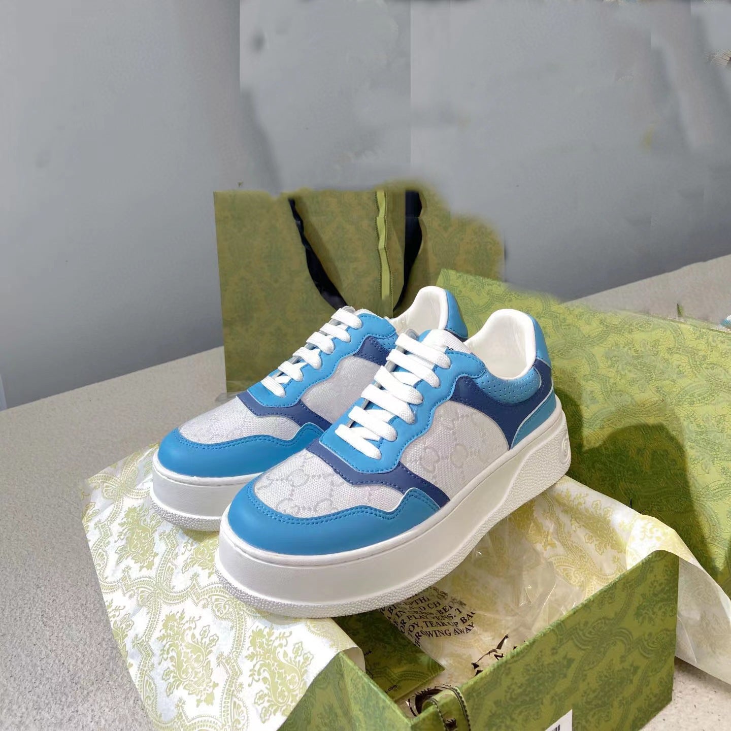 Home Couple Spring Thick Sole Increased Sneakers
