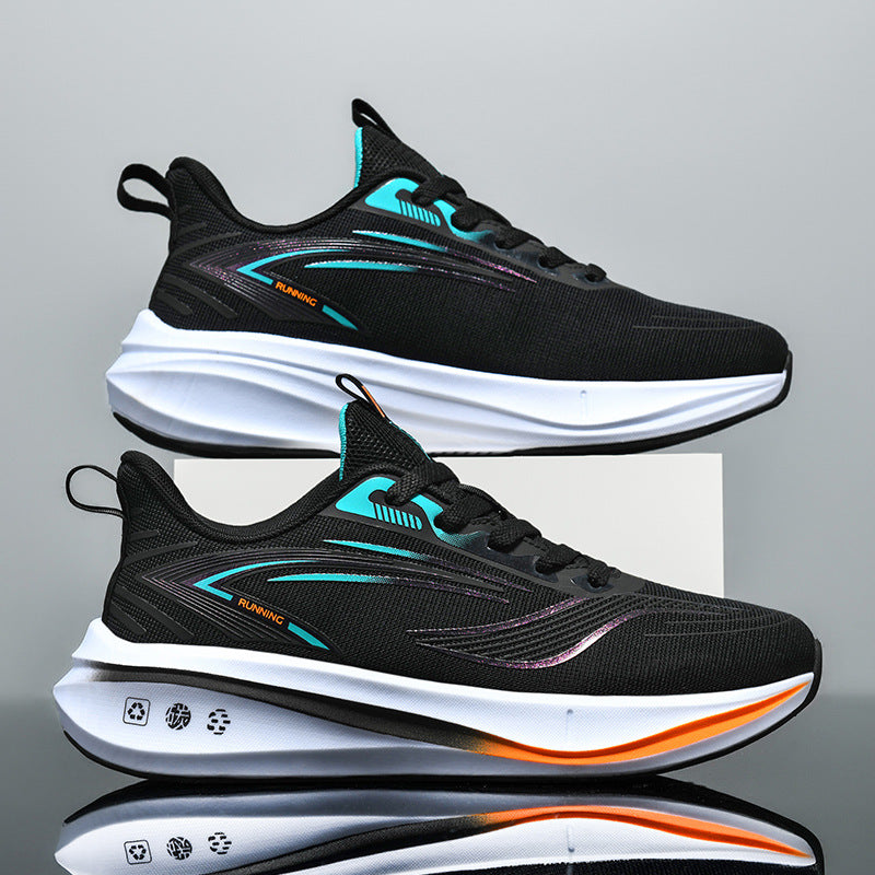 Men's Surface Breathable Green Less Versatile Running Sneakers