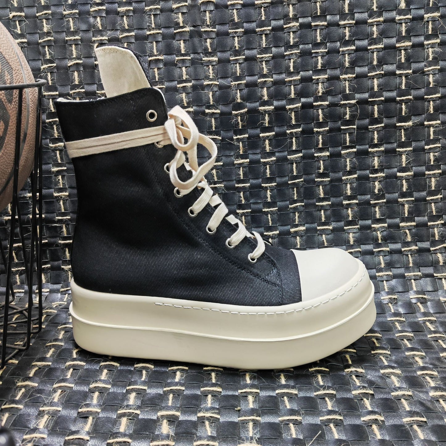 Women's & Men's Muffin Ankle Elevator Fashion Korean Satin Sneakers