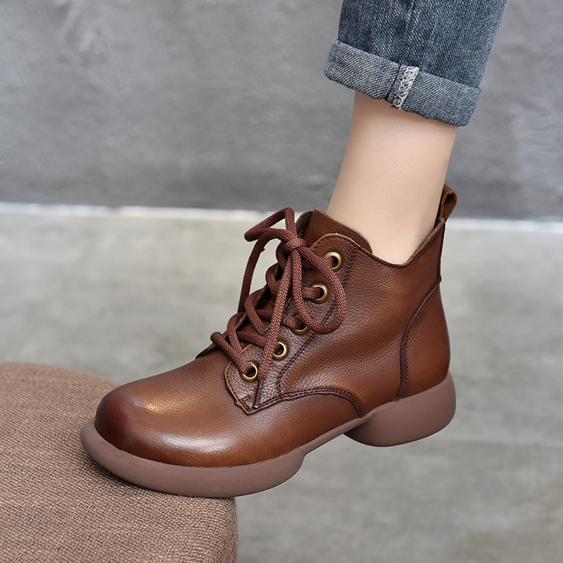 Women's Activity Price Short Mid Single Round Boots