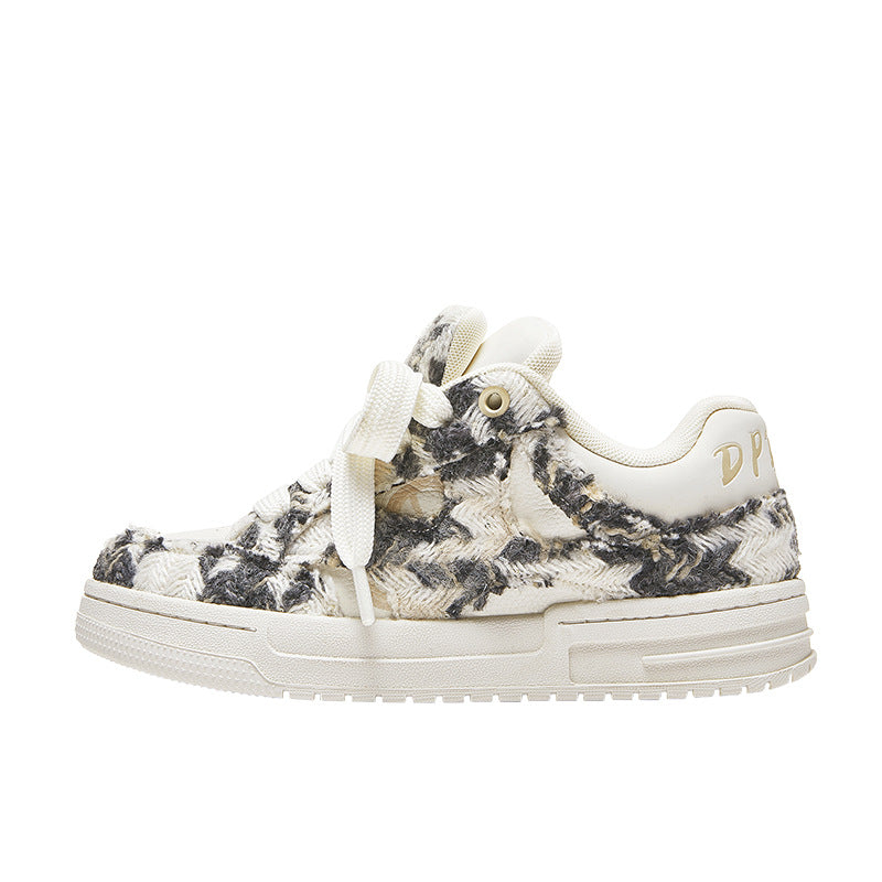 Men's & Women's Damaged Wind Classic Style Bread Increased Couples Men's Board Shoes