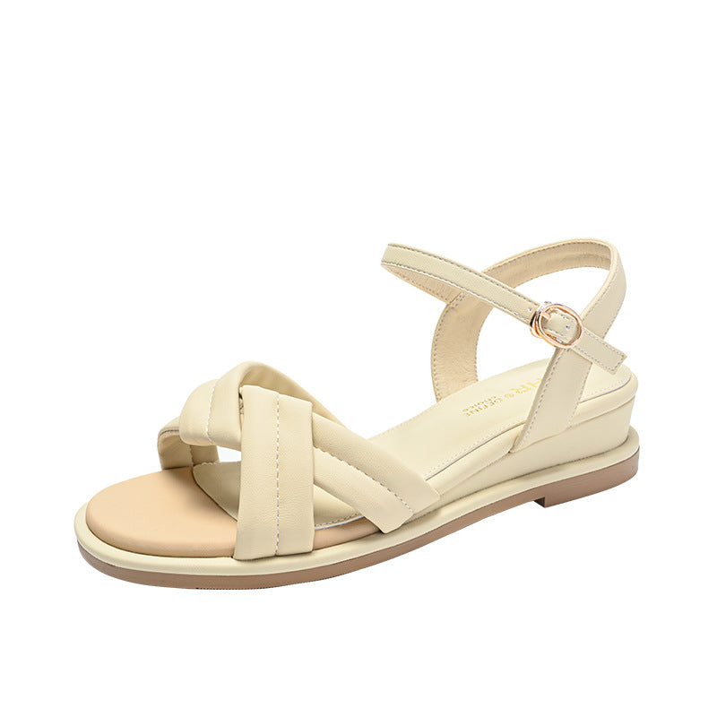 Women's Wear Fashionable Small Wedge Summer Simple Sandals