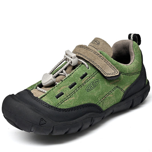 Children's Charming Cohen Outdoor Waterproof Hiking Kid's Sneakers