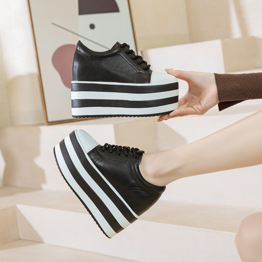 Style Round Toe White Spring Fashion Casual Shoes