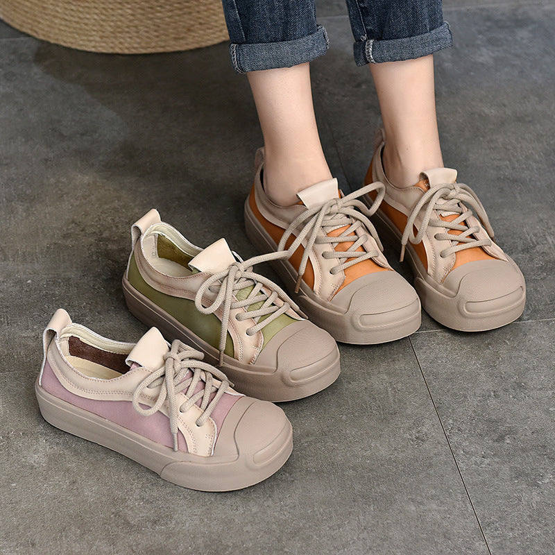 Women's Pumps Round Toe Platform Soft Versatile Casual Shoes