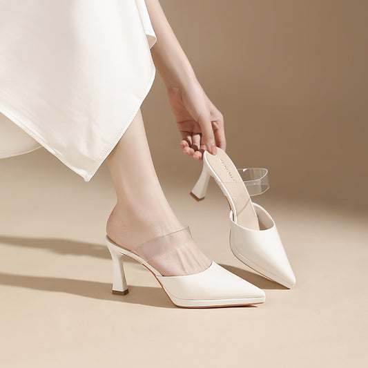 Women's Toe High Pointed Stiletto Outer Wear Heels