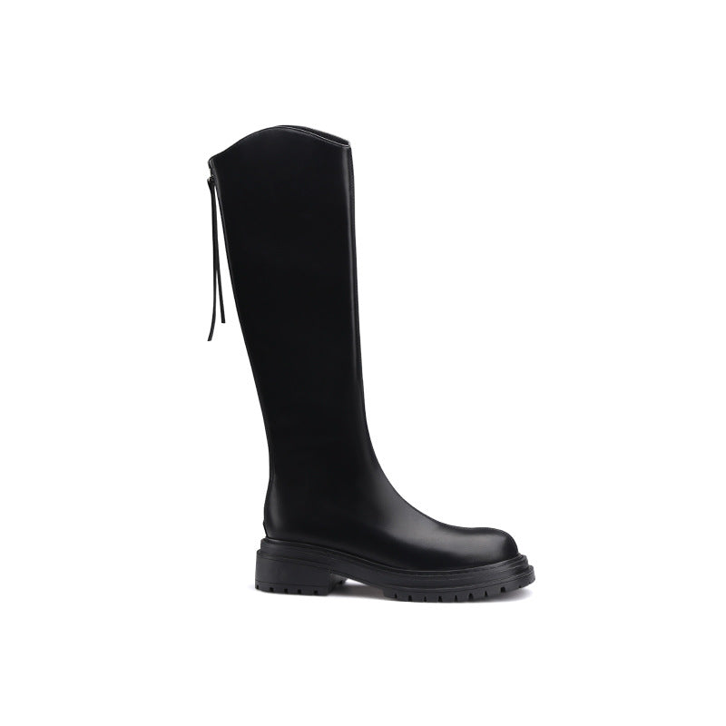 Women's Grape Mom Fleece-lined V Cut Knight Boots