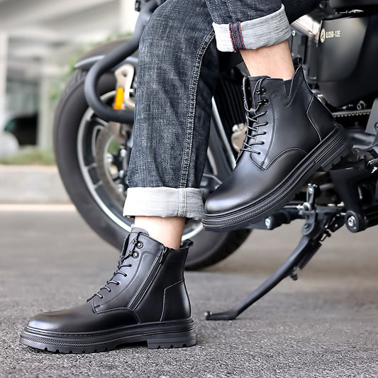 Men's Martin Tooling British Style First Layer Boots