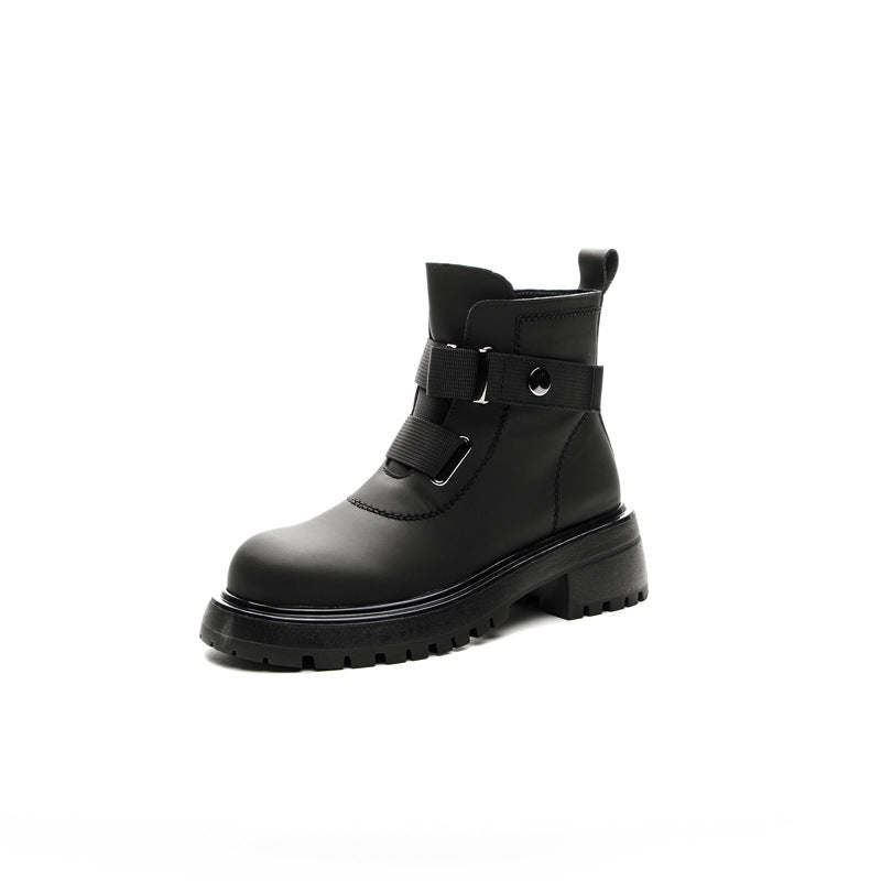 Women's Ge Platform Martin Female Short Boots