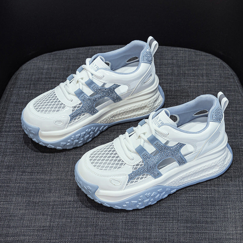 Mesh Dad Female Summer Thick Bottom Casual Shoes