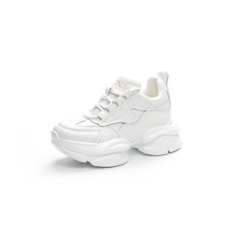 Women's Increasing Insole Dad Spring Platform Soft Bottom Women's Sports Shoes