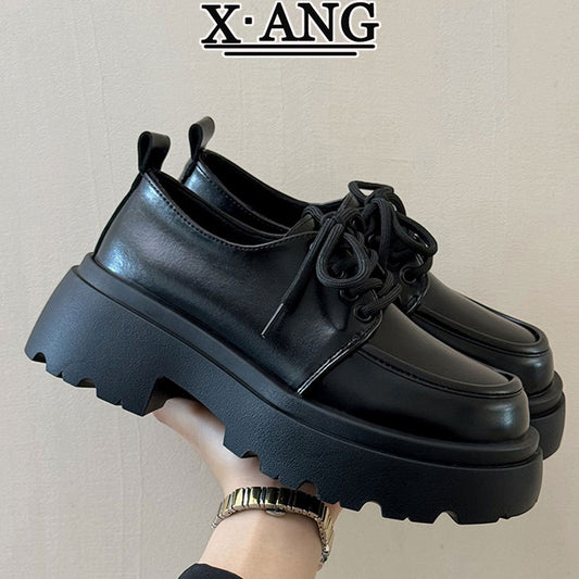 Women's British Style Platform Authentic Mary Jane Loafers