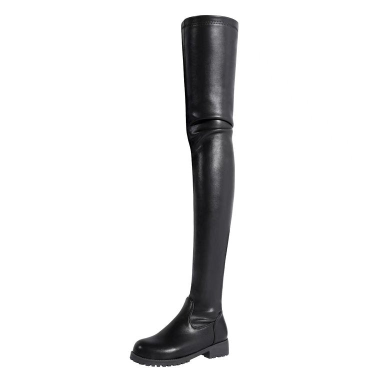 Plus Size Long Female Winter Over The Boots