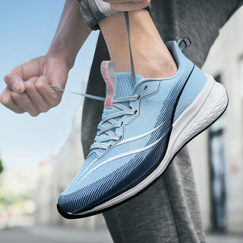 Quality Breathable Mesh Surface Ultra Light Shock Absorption Technology Sneakers