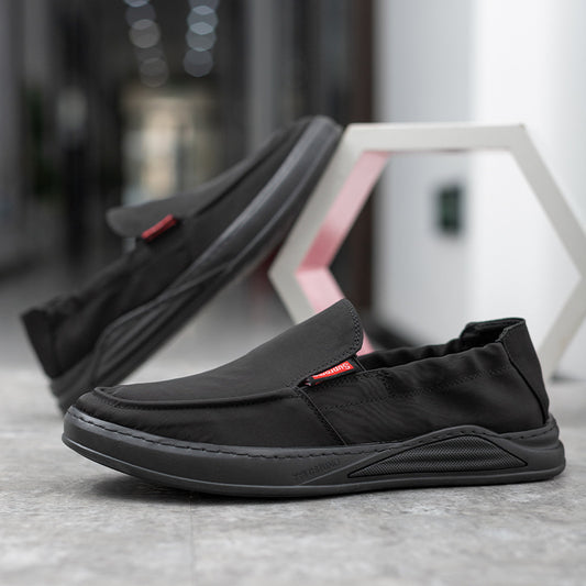 Men's Summer Breathable Driving Soft Bottom Slip-on Canvas Shoes