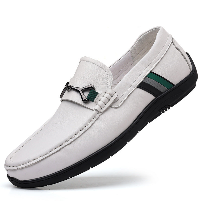 Men's First Layer Cowhide Genuine Fashion European Loafers