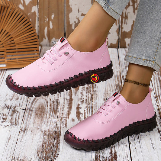 Women's Autumn Pumps Beef Tendon Soft Bottom Handmade Casual Shoes