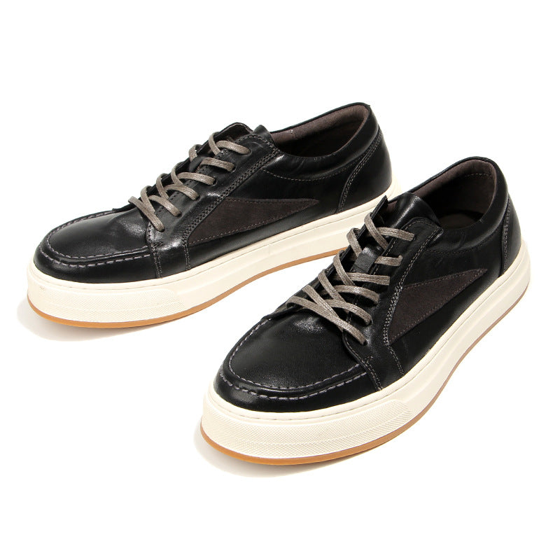 Men's Charming Washed Horse Retro Distressed Sneakers