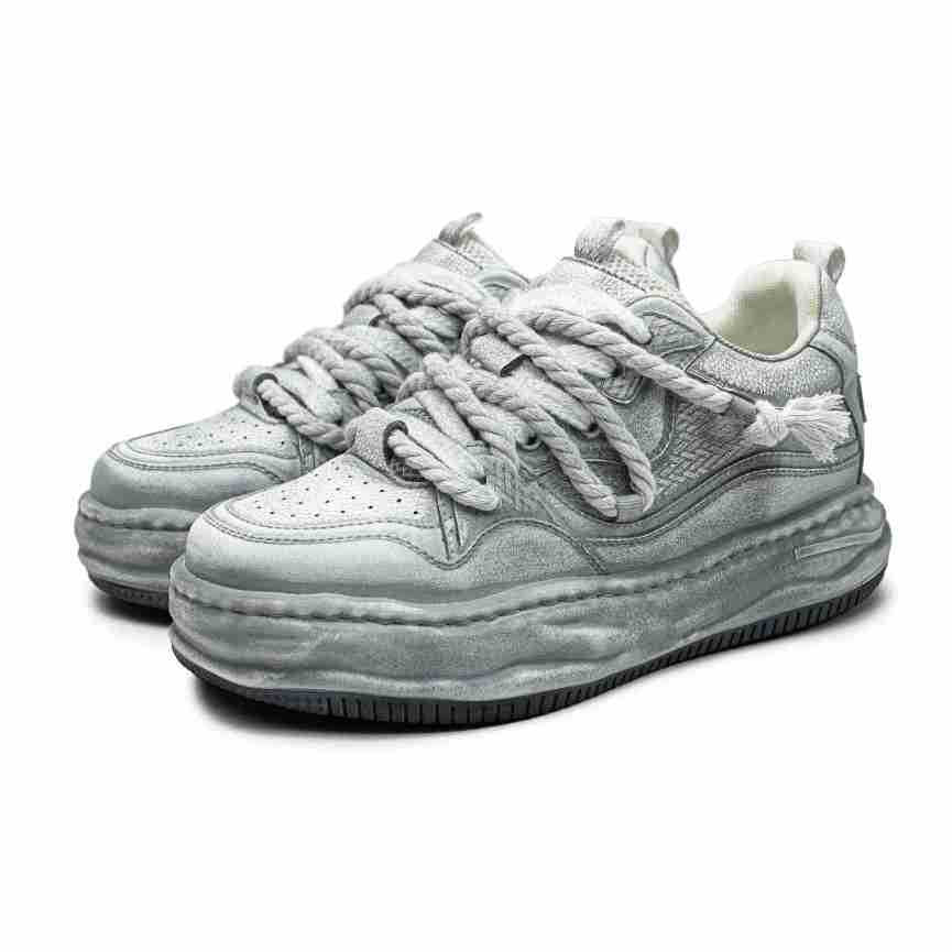 Women's & Men's National Fashion Niche Distressed Invisible Dirty Casual Shoes