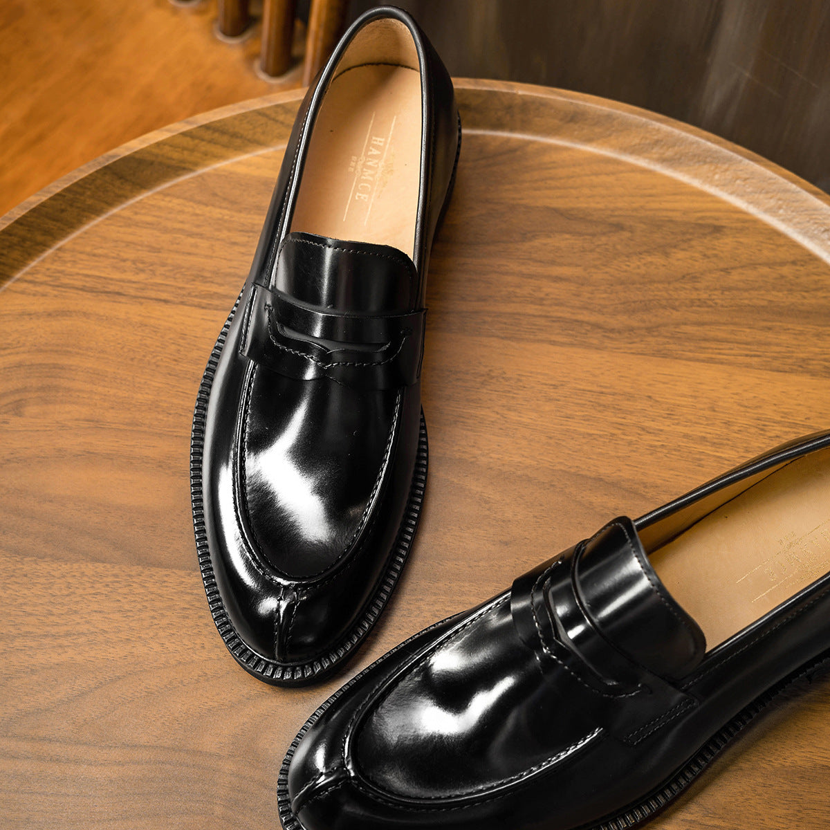 Men's Korean Business Elegant Big Toe Loafers