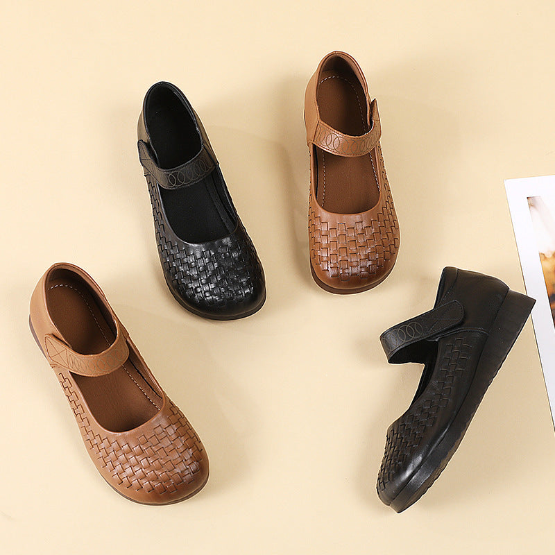 Women's Mom Not Tired Feet Round Toe Women's Casual Shoes