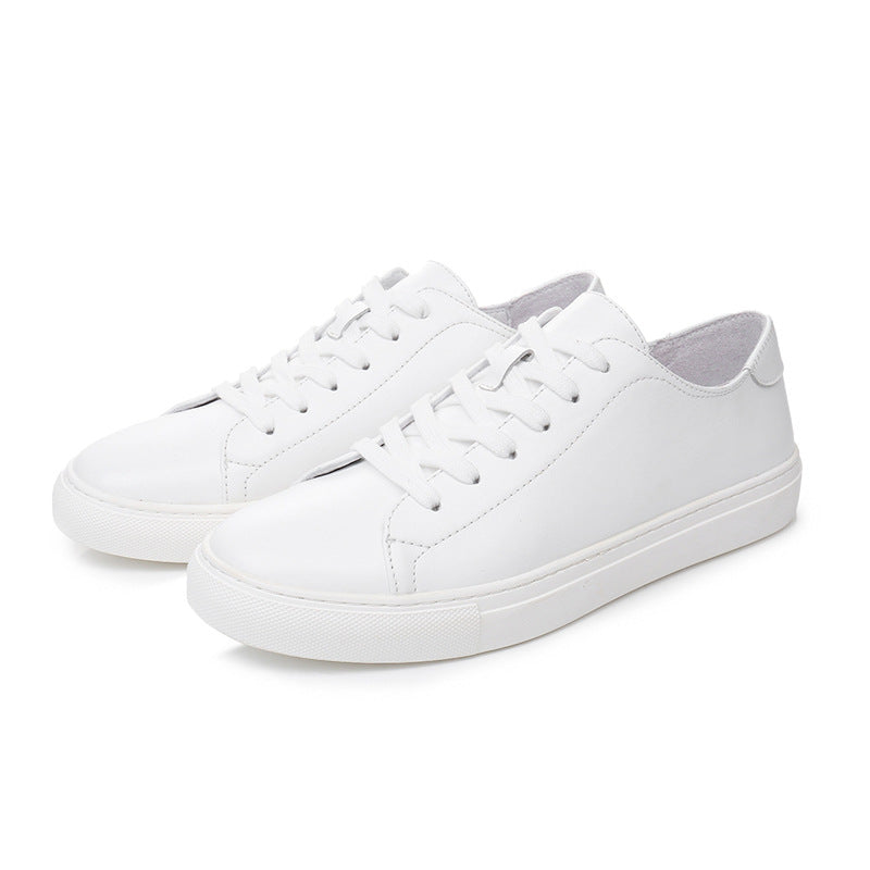 Men's White Suit Sports Board Summer Plus Sneakers
