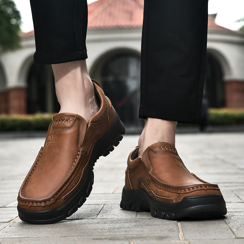 Men's Large Size Breathable Latex Insole Casual Shoes