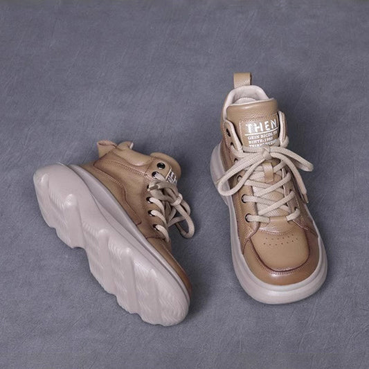 Women's Genuine Retro Fleece-lined Warm Thick Bottom Sneakers