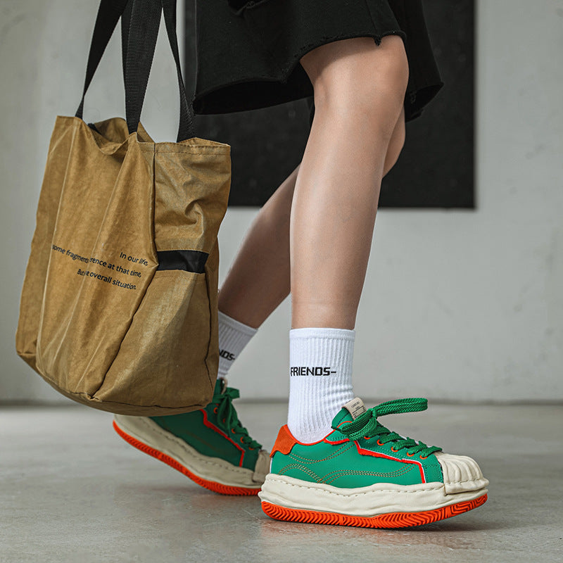 Men's Summer Fashionable Shell Toe Dissoed Couple Sneakers