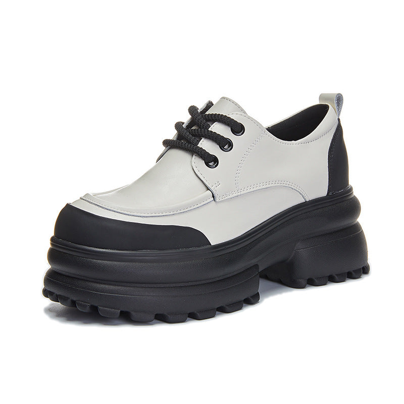 Women's Authentic Spring Thick-soled High Color Matching Loafers