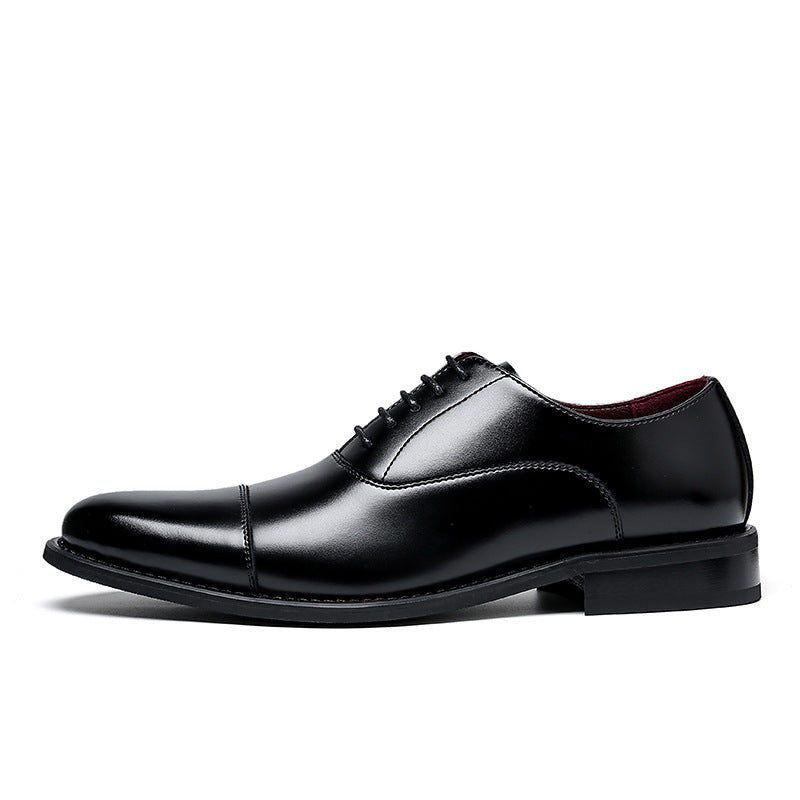Men's Formal Three Joint Inner Height Increasing Men's Business Leather Shoes