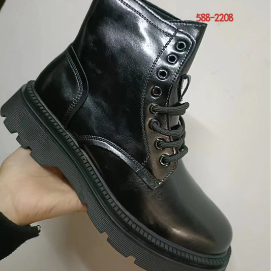 Men's Martin Thick Sole Increased Knight Boots