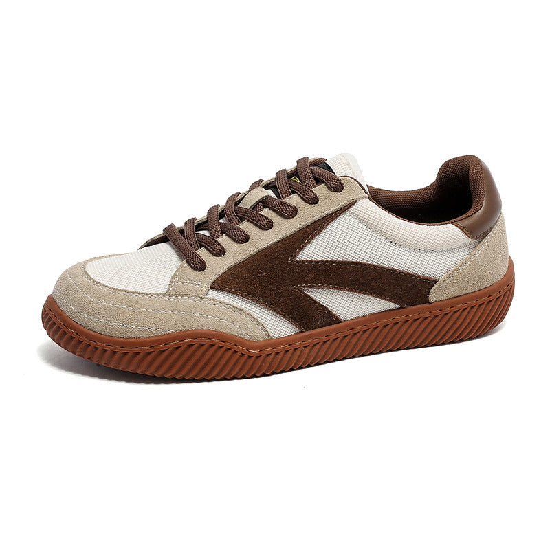 Women's & Men's Fashion Bread Oxford Bottom Breathable University Style Leather Shoes