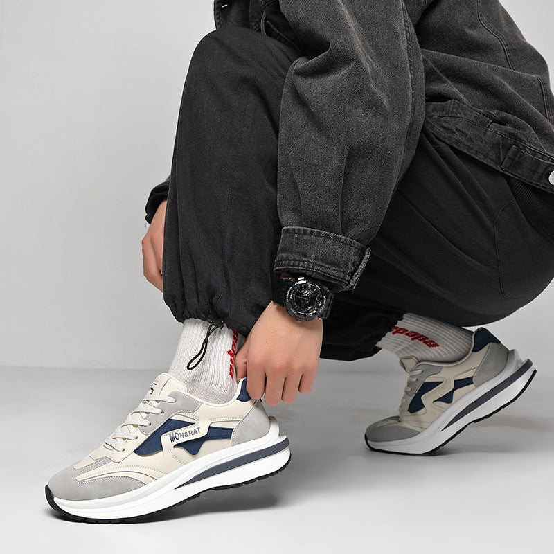 Men's Trendy Oversized Dad Increased Fashion Sneakers