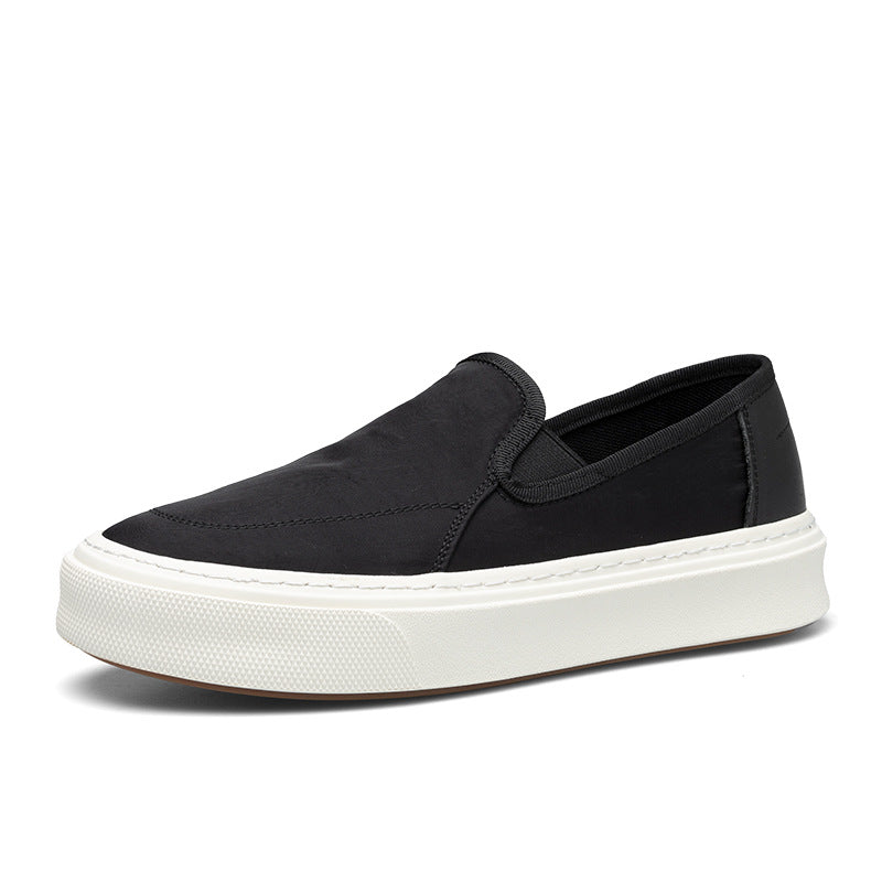 Men's Cloth Breathable One Pedal Lazy Peas Canvas Shoes