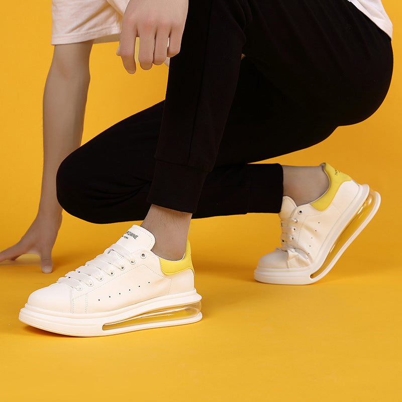 Women's & Men's Summer Air Cushion Thick Bottom Hight Increasing Sneakers