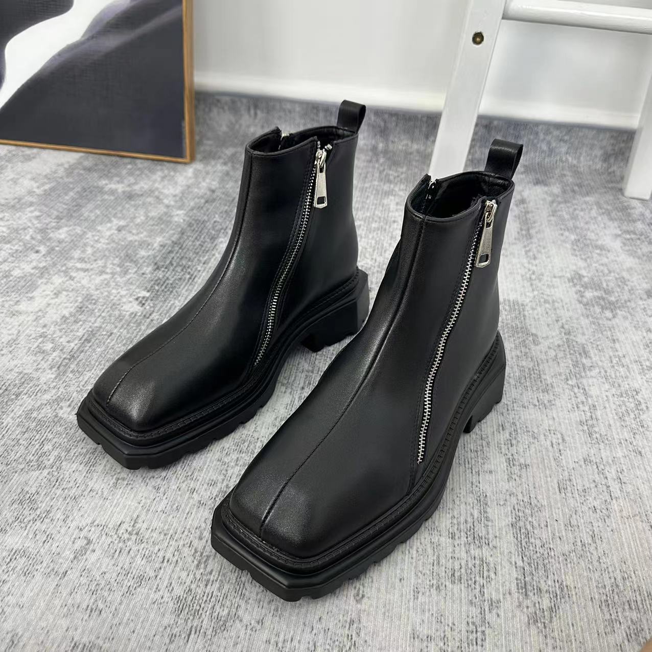 Women's & Men's Platform Chelsea Summer British Style Short Boots