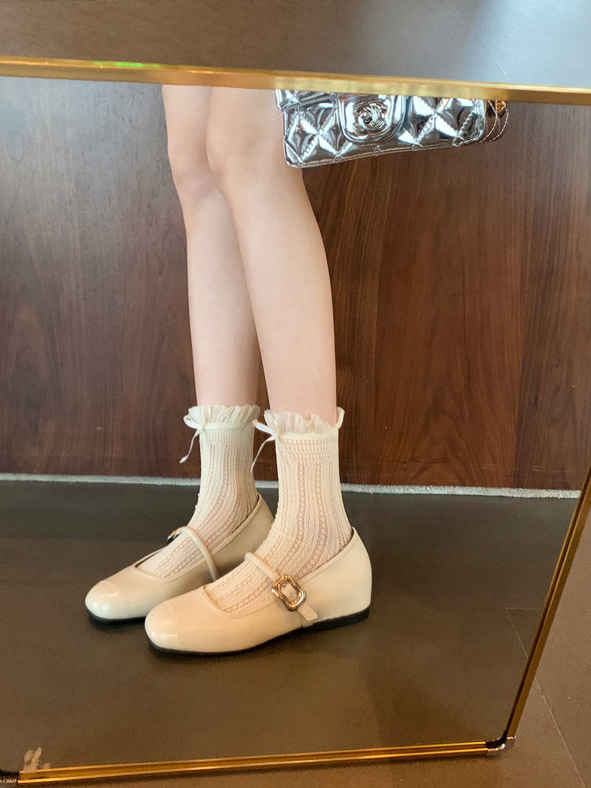 Women's Mouth Sier Small Flat Height Increasing Women's Shoes